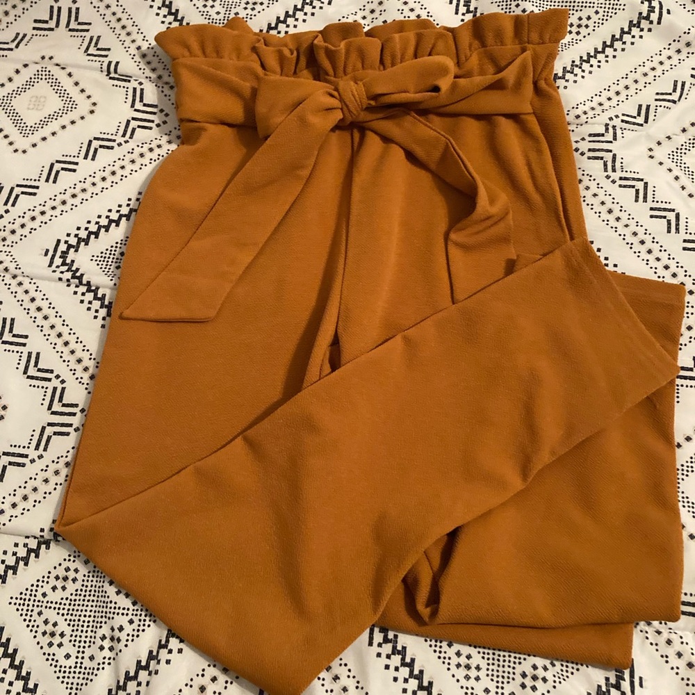 Mustard pants